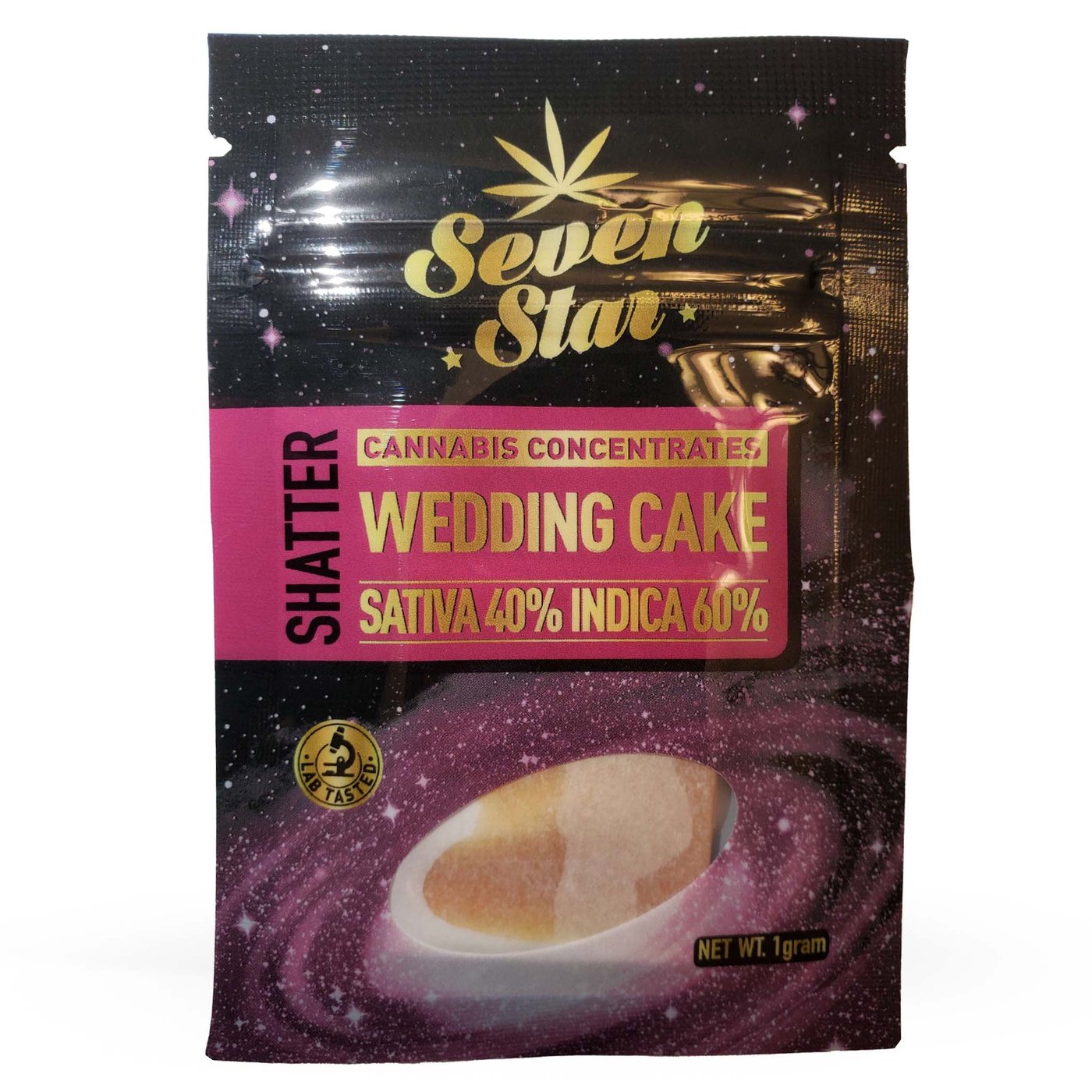 Seven Star Wedding Cake concentrate, 1g, sold by Bud Buggy